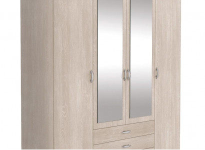 Wardrobe Wood Closet Bedroom Cabinets Modern Style Wardrobe New
